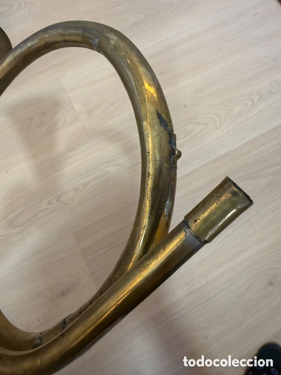 Instrumentos musicales: Corneta de caza de lat&oacute;n - Foto 9