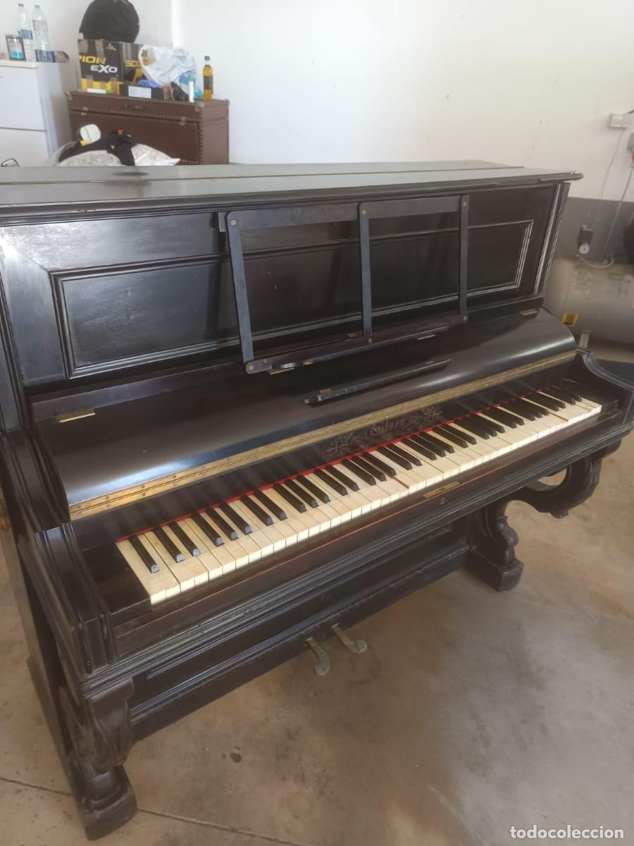 Instrumentos musicales: Piano antiguo E. Gilson - Foto 2