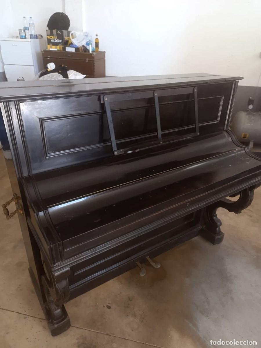 Instrumentos musicales: Piano antiguo E. Gilson - Foto 5