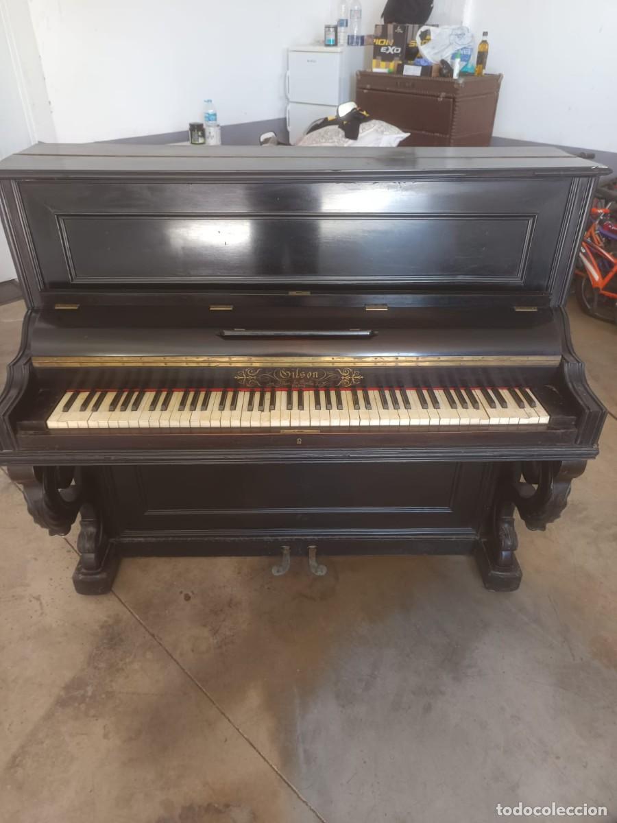 Instrumentos musicales: Piano antiguo E. Gilson - Foto 3