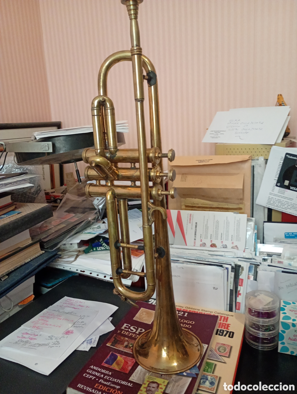 Instrumentos musicales: Trompeta (no s&eacute; marca) - Foto 3