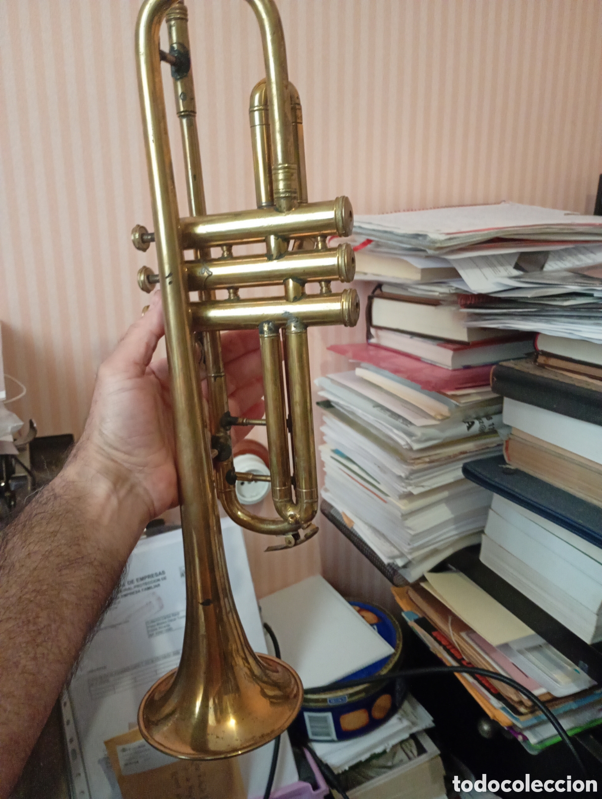 Instrumentos musicales: Trompeta (no s&eacute; marca) - Foto 6
