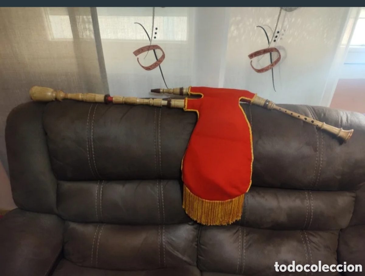 Instrumentos musicales: Gaita gallega de madera - Foto 1
