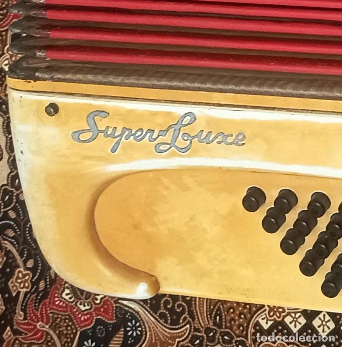 Instrumentos musicales: ANTIGUO ACORDE&Oacute;N GUERRINI SUPER LUXE SUPERLUXE - Foto 2