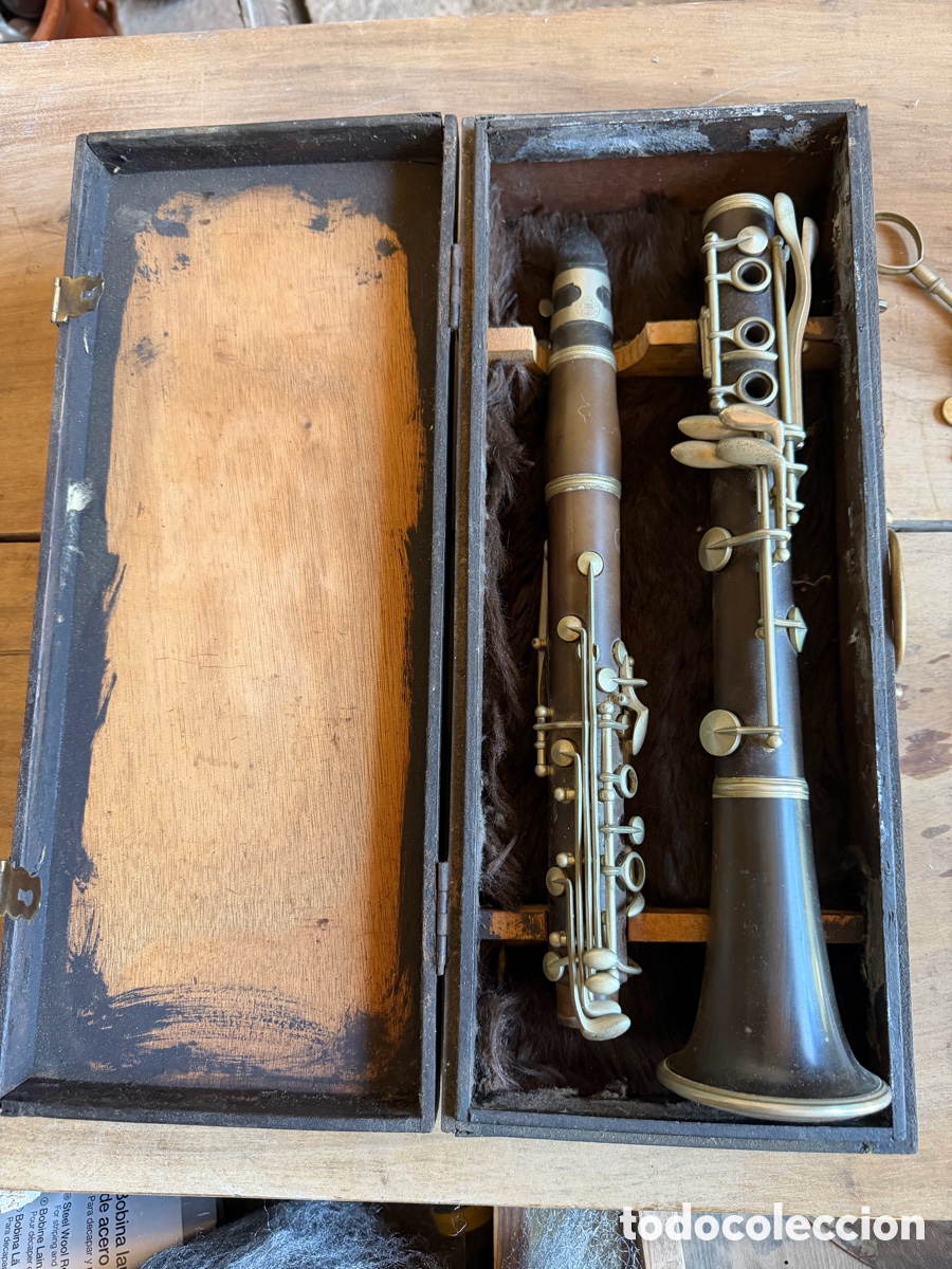 Instrumentos musicales: CLARINETE FRANCES ANTIGUO