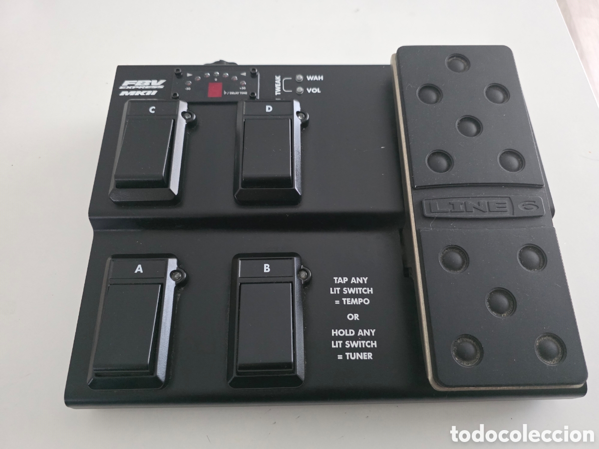 Instrumentos musicales: line 6 fbv express mkii pedal controlador guitarra