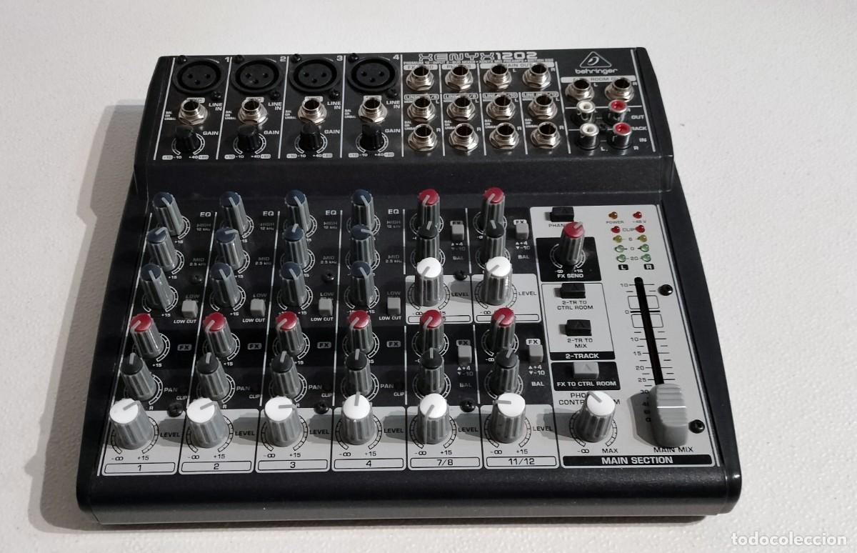 Instrumentos musicales: Mesa de Mezclas Behringer Xenyx 1202