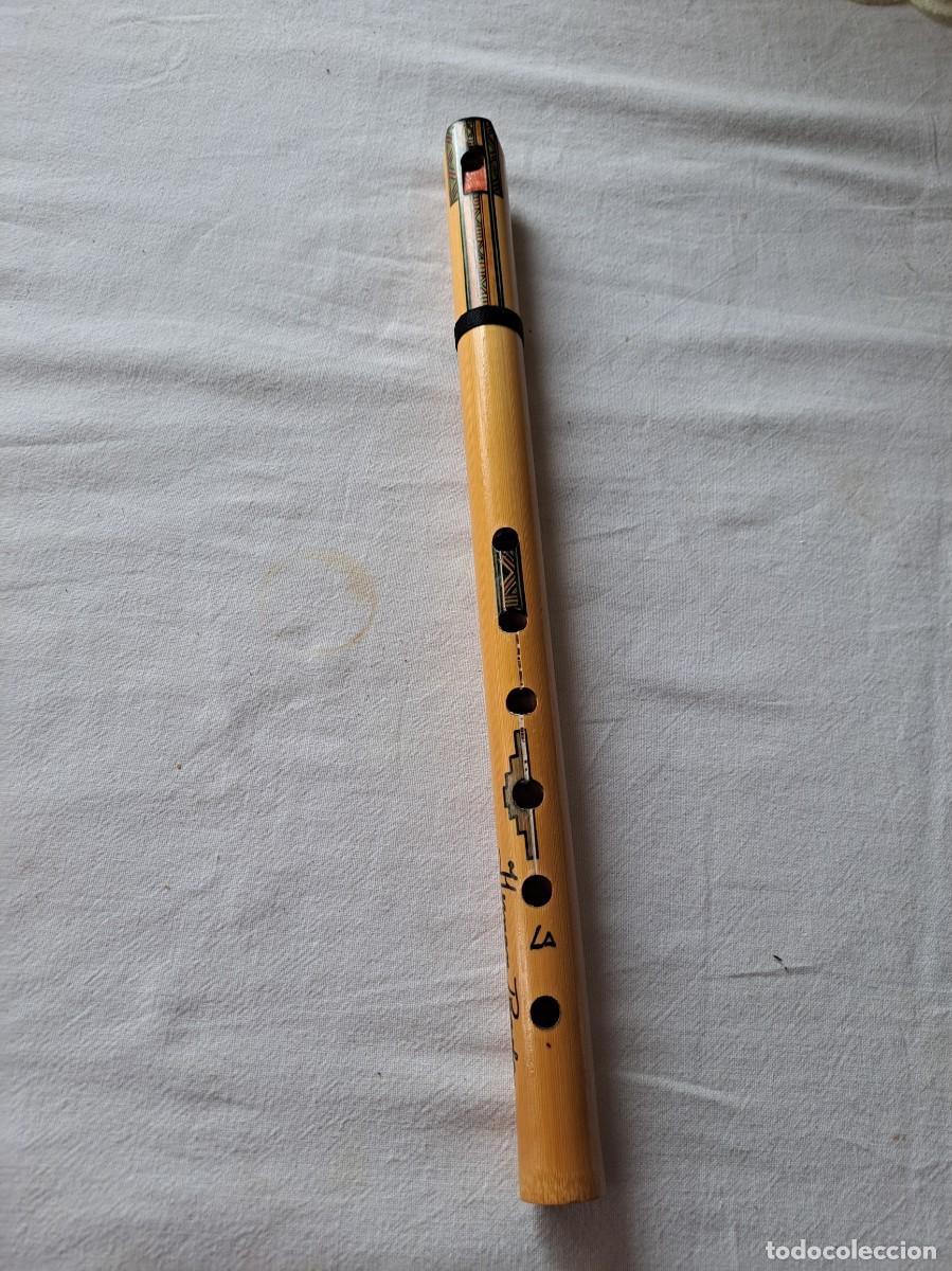 Musical instruments: Bonita flauta de bamb&uacute;, 5 agujeros , LA. Hern&aacute;n Pagola