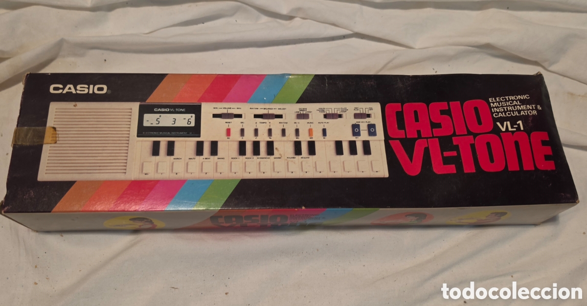 Instrumentos musicales: CASIO TONE VL-1. 1979. CON CAJA, INSTRUCCIONES Y FUNDA.