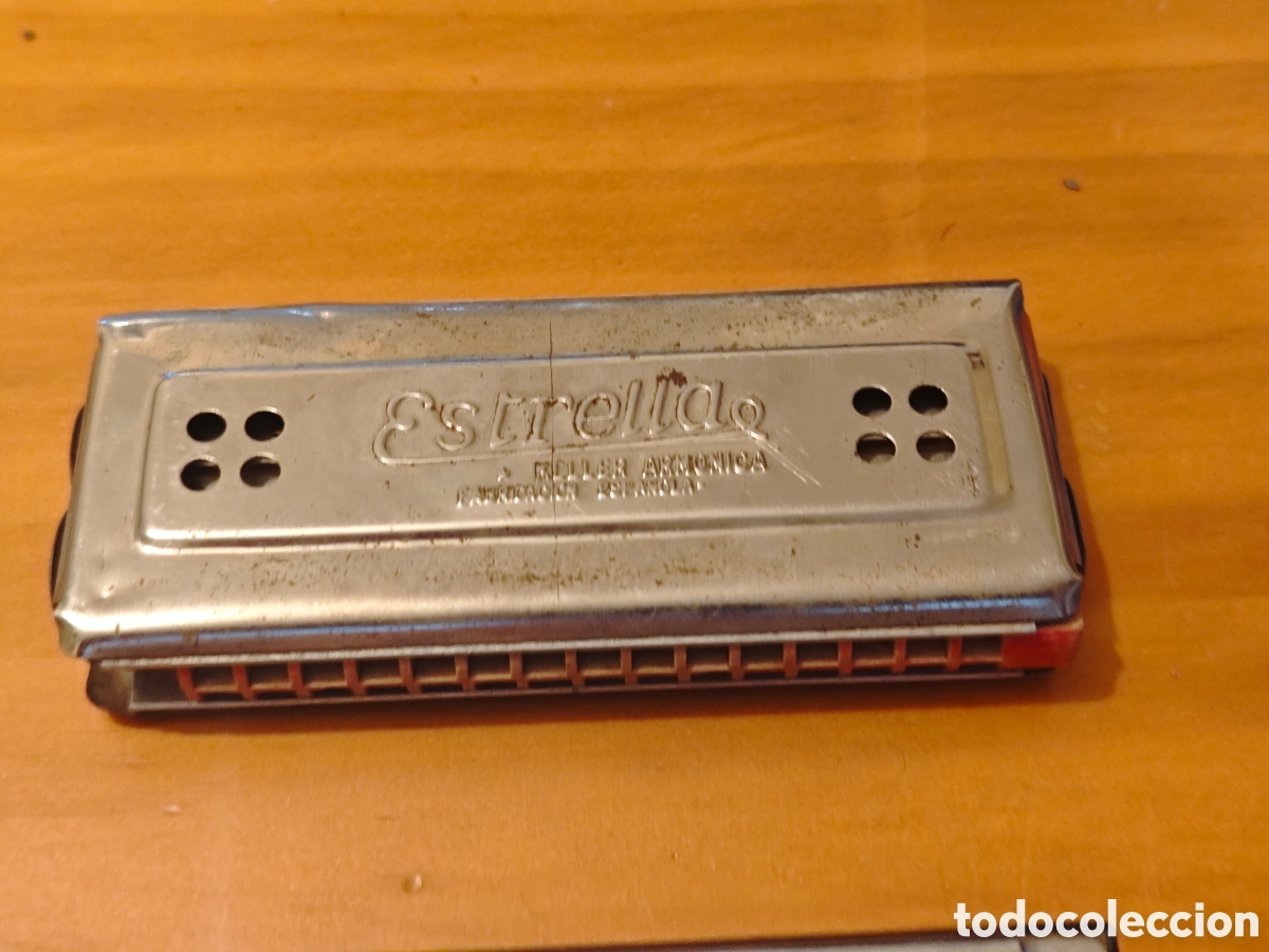 Instrumentos musicales: 2 Arm&oacute;nicas Antiguas. - Foto 8