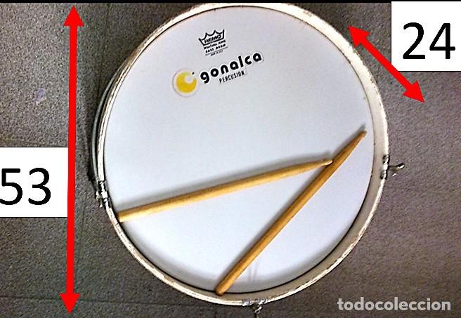 Instrumentos musicales: TAMBOR GONOICA FABRICADO EN EEUU