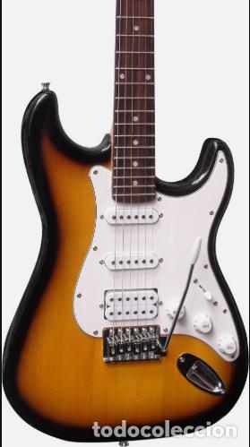 Instrumentos musicales: GUITARRA EL&Eacute;CTRICA 4/4 MODELO ESPECIAL GUITARRA EL&Eacute;CTRICA HUMBUCKER SUNBURST