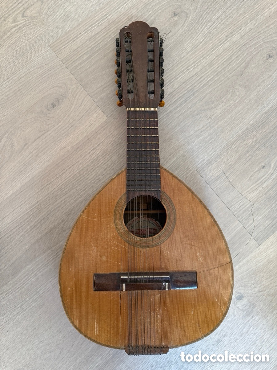 Musical instruments: Antiguo la&uacute;d espa&ntilde;ol Telesforo Julve &ndash; Valencia