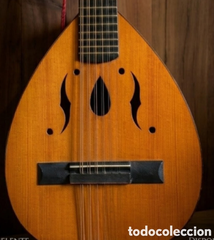 Instrumentos musicales: Magn&iacute;fica Bandurria RAM&Iacute;REZ (Madrid) - Etiqueta Concepci&oacute;n Jer&oacute;nima 2 - Muy buen estado