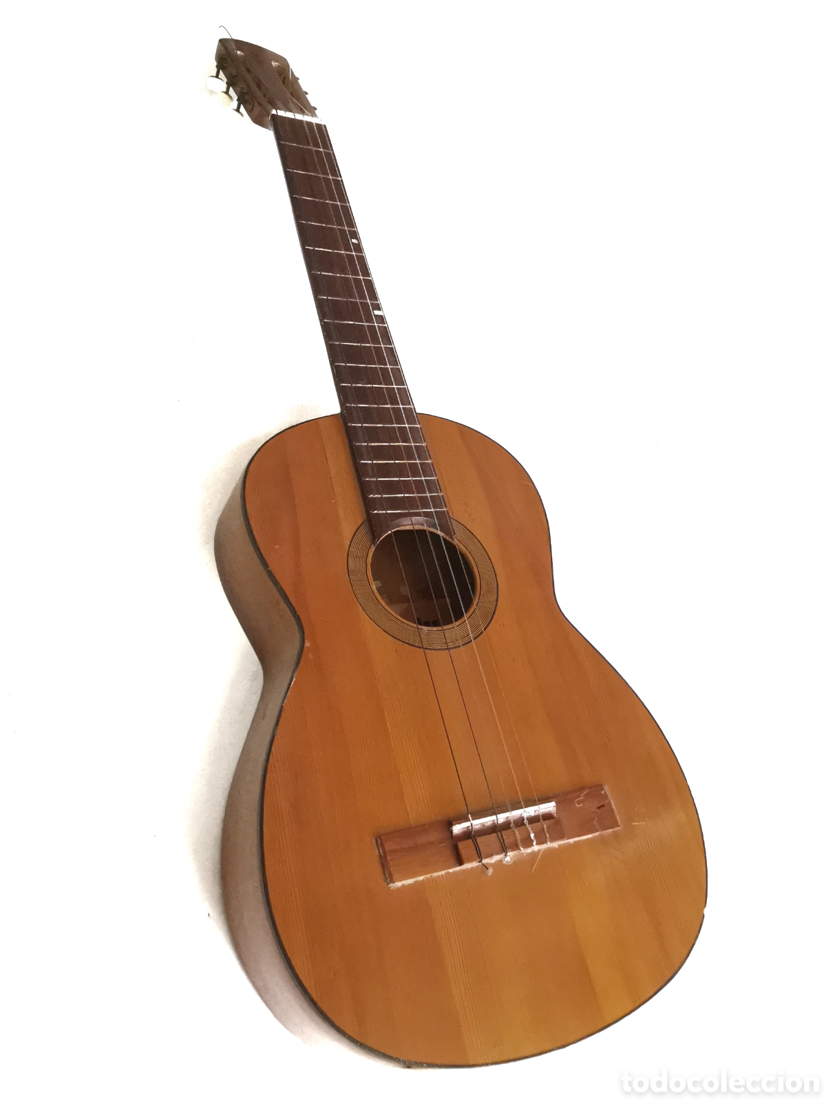 Instrumentos Musicais: GUITARRA ESPA&Ntilde;OLA ANTIGUA RICHOLY HERN&Aacute;N CORTES, ALMER&Iacute;A