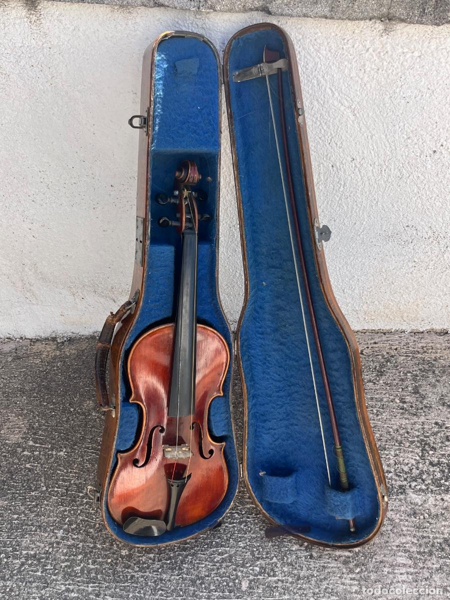 Musical instruments: VIOL&Iacute;N FRANC&Eacute;S DE FINALES DEL SIGLO XIX. VER FOTOS ANEXAS