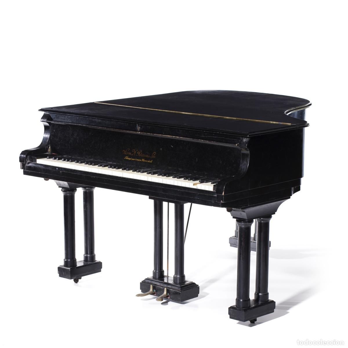 Instrumentos Musicais: Piano de cola - Herm N. Petersen & Son