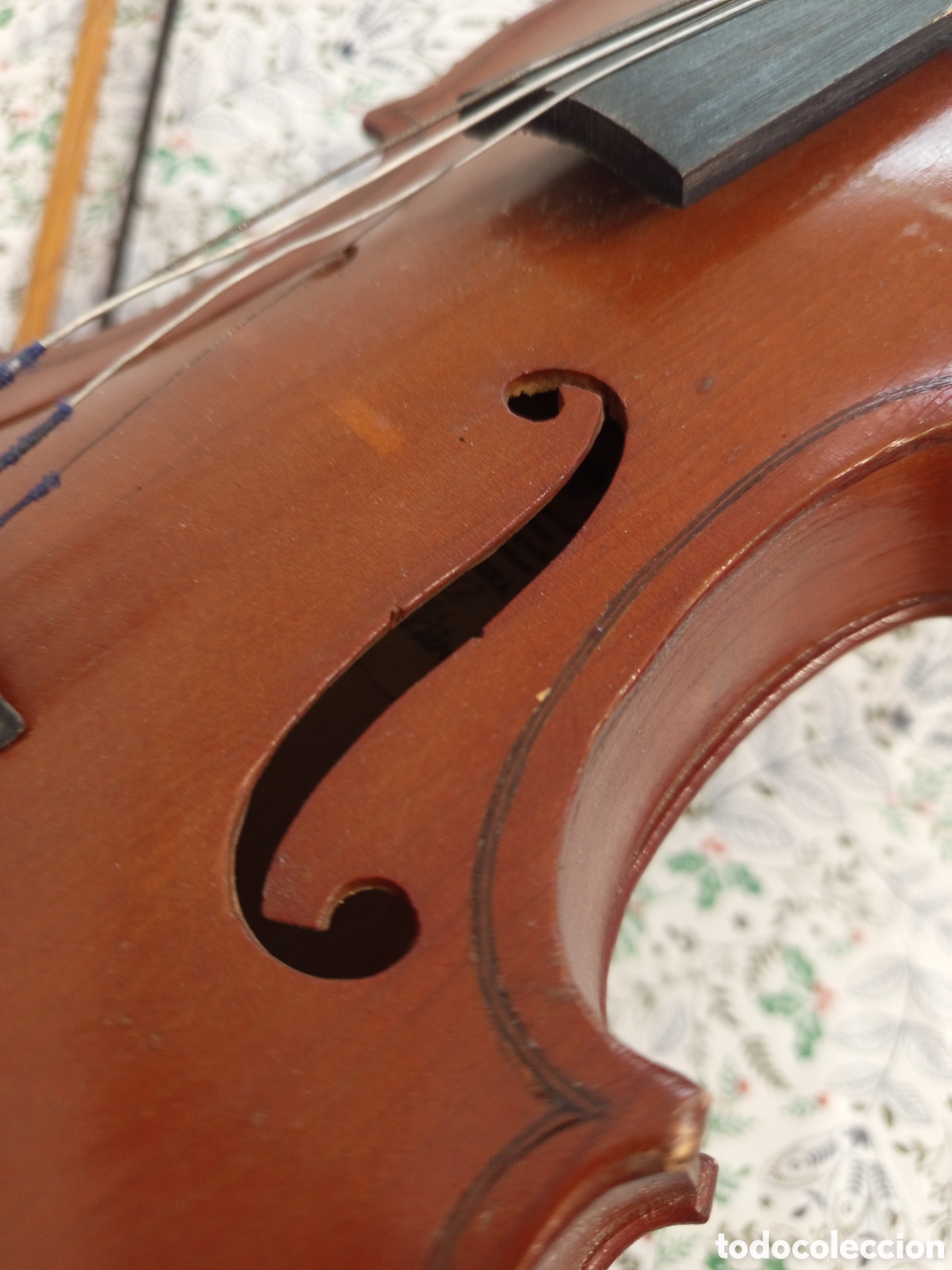 Instrumentos musicales: Bonito Viol&iacute;n antiguo - Foto 5