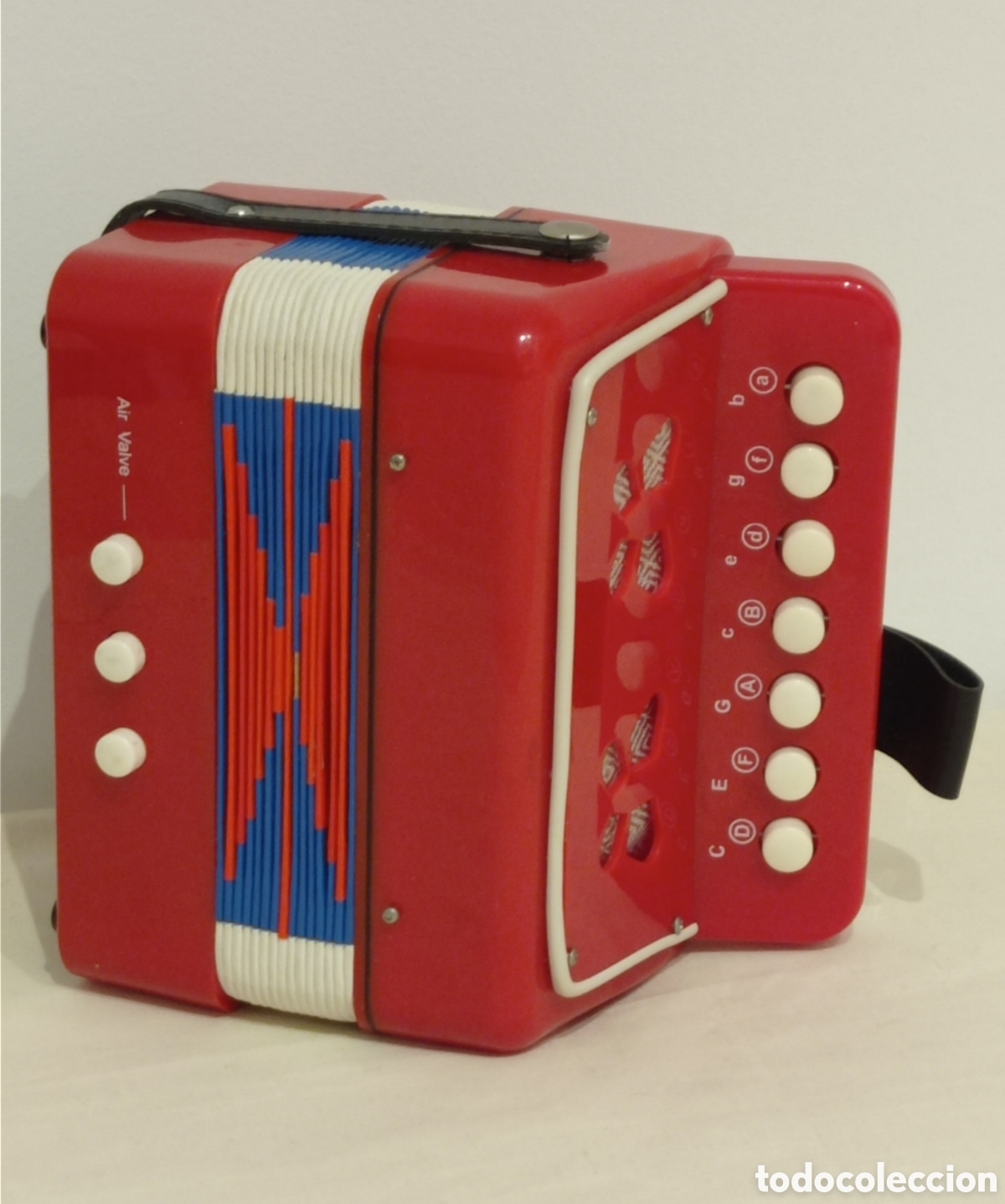 Instrumentos musicales: ACORDE&Oacute;N INFANTIL PL&Aacute;STICO RIGIDO