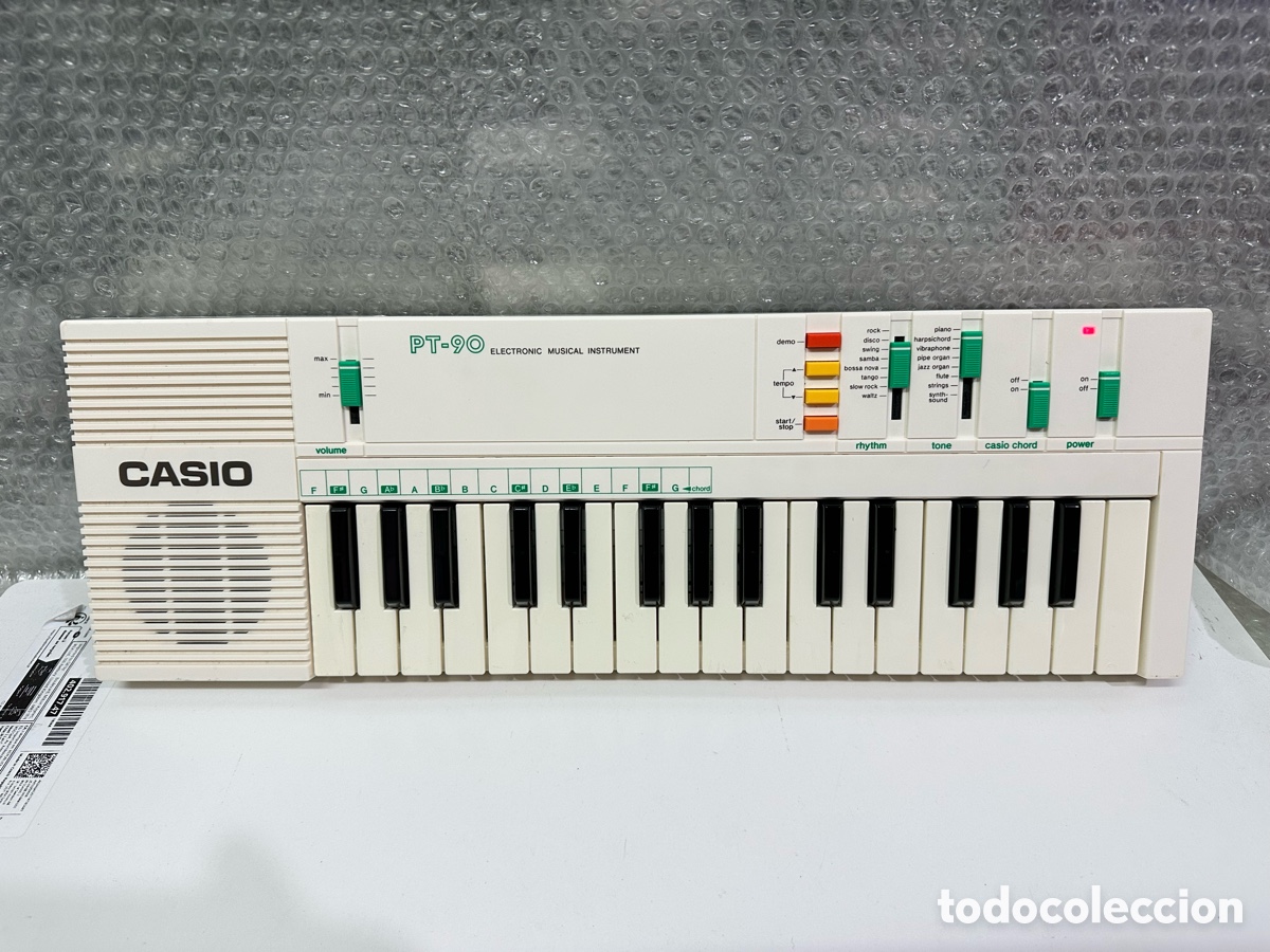 Instrumentos Musicais: Antiguo piano Casio PT-90 Japan