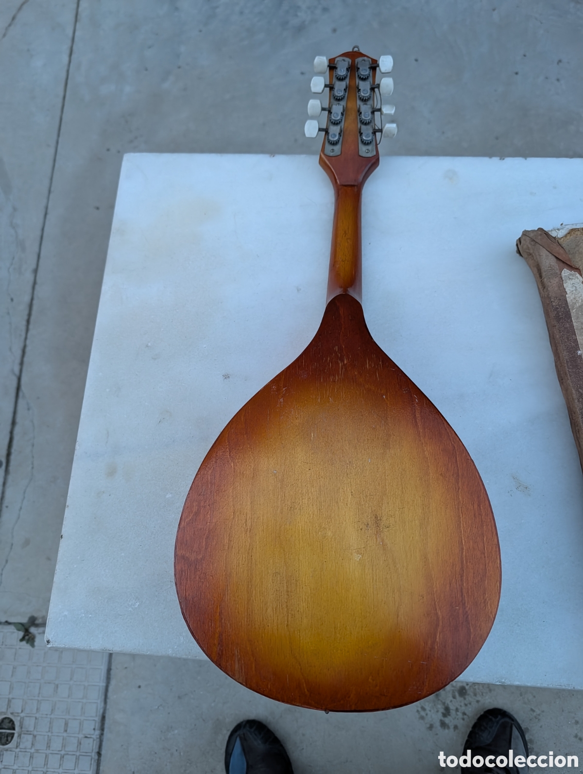 Instrumentos musicales: Mandolina Sovietica Lunacharsky Leningrado URSS - Vintage Anos 70