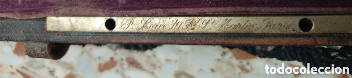 Instrumentos musicales: Estuche antiguo oboe Lor&eacute;e - Foto 2