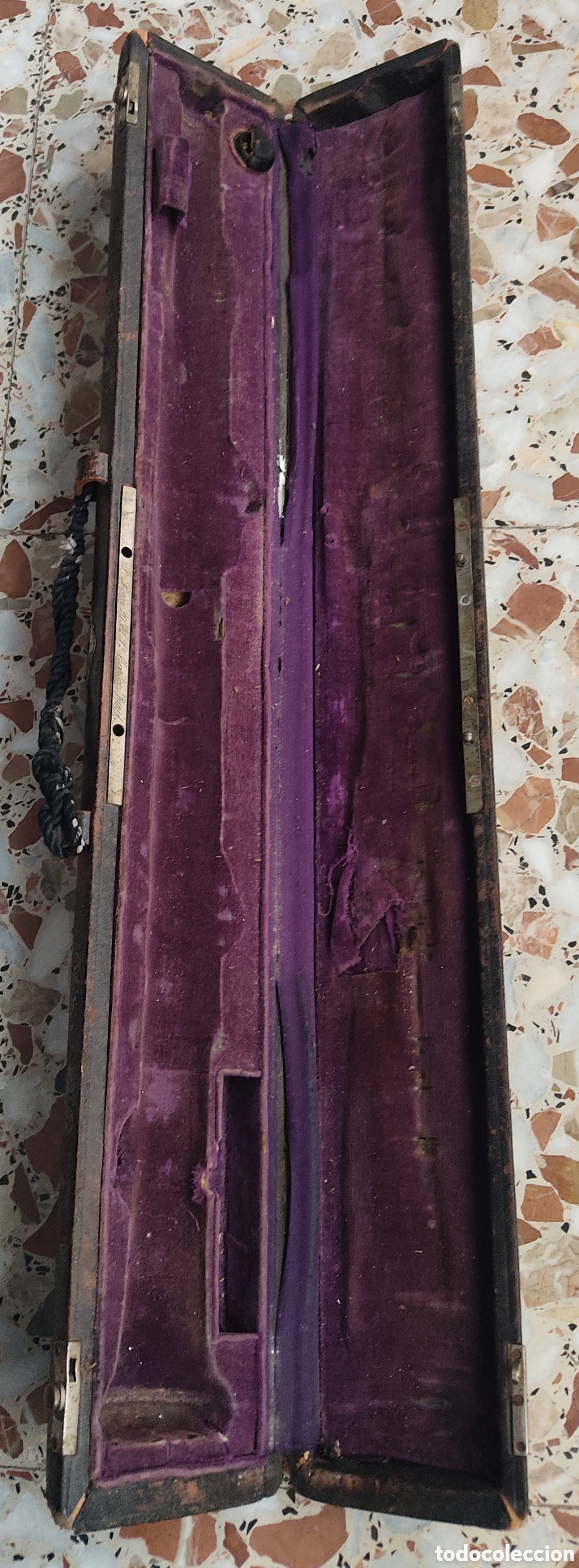 Instrumentos musicales: Estuche antiguo oboe Lor&eacute;e - Foto 1