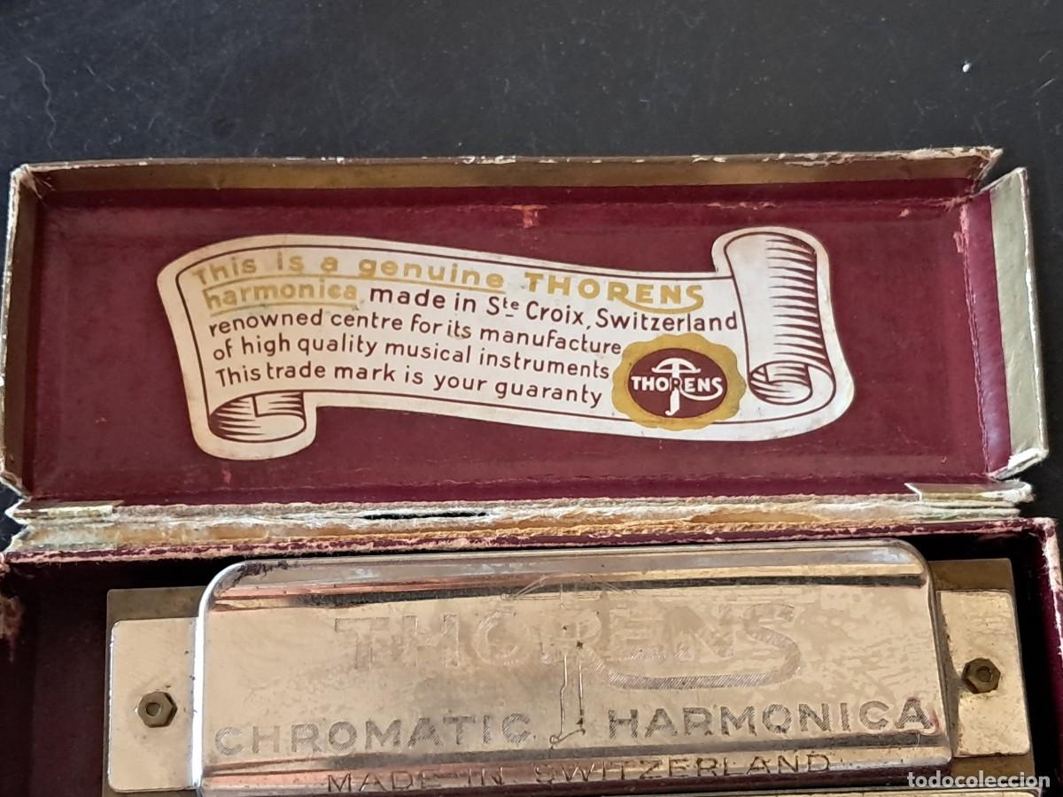 Instrumentos musicales: thorens professional chromatic N:10 harmonica - Foto 5