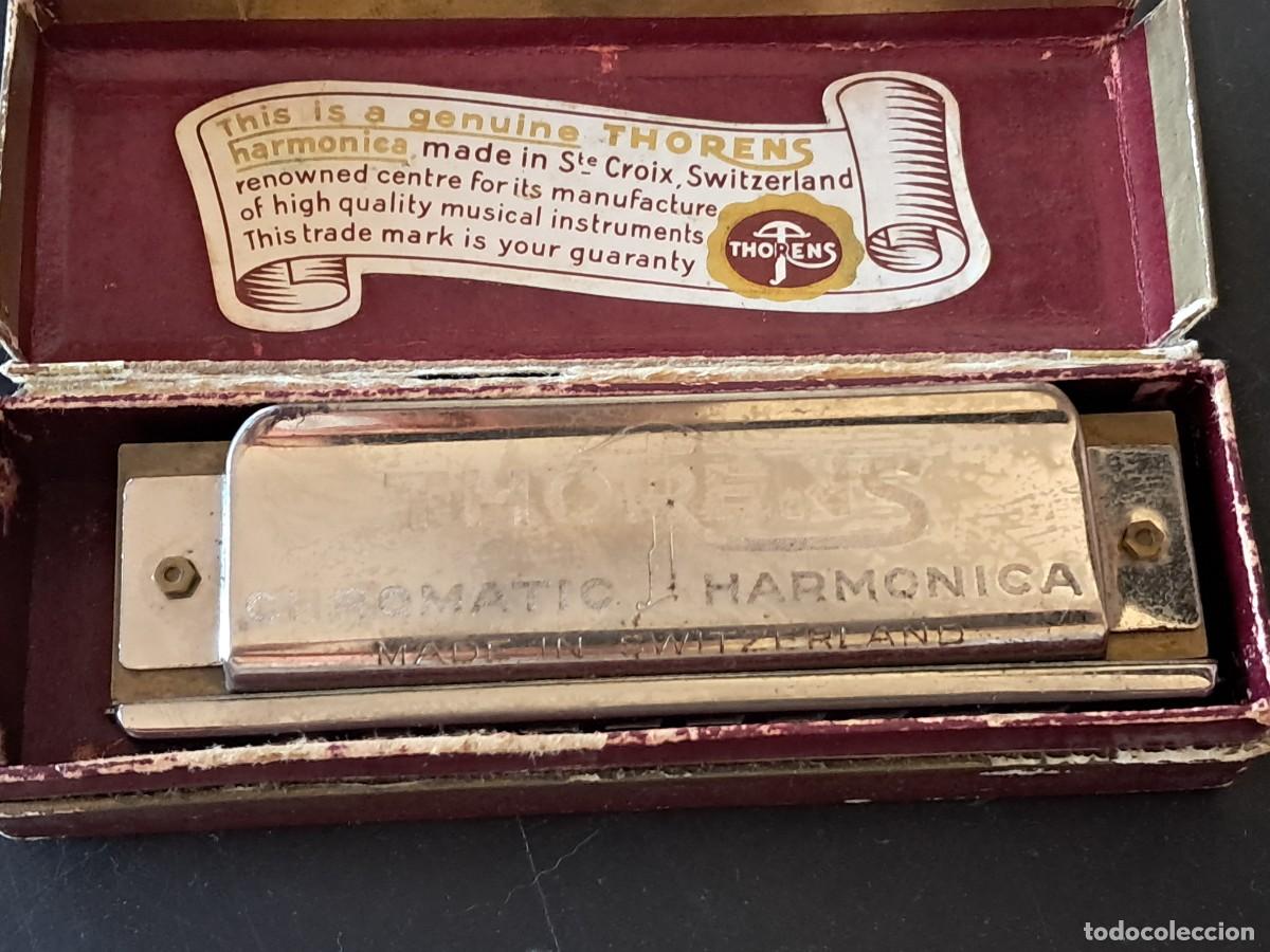 Instrumentos musicales: thorens professional chromatic N:10 harmonica - Foto 6