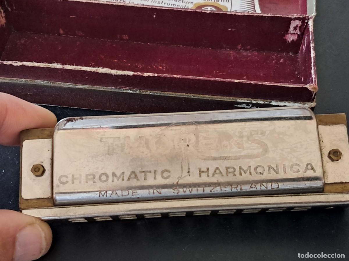 Instrumentos musicales: thorens professional chromatic N:10 harmonica - Foto 8
