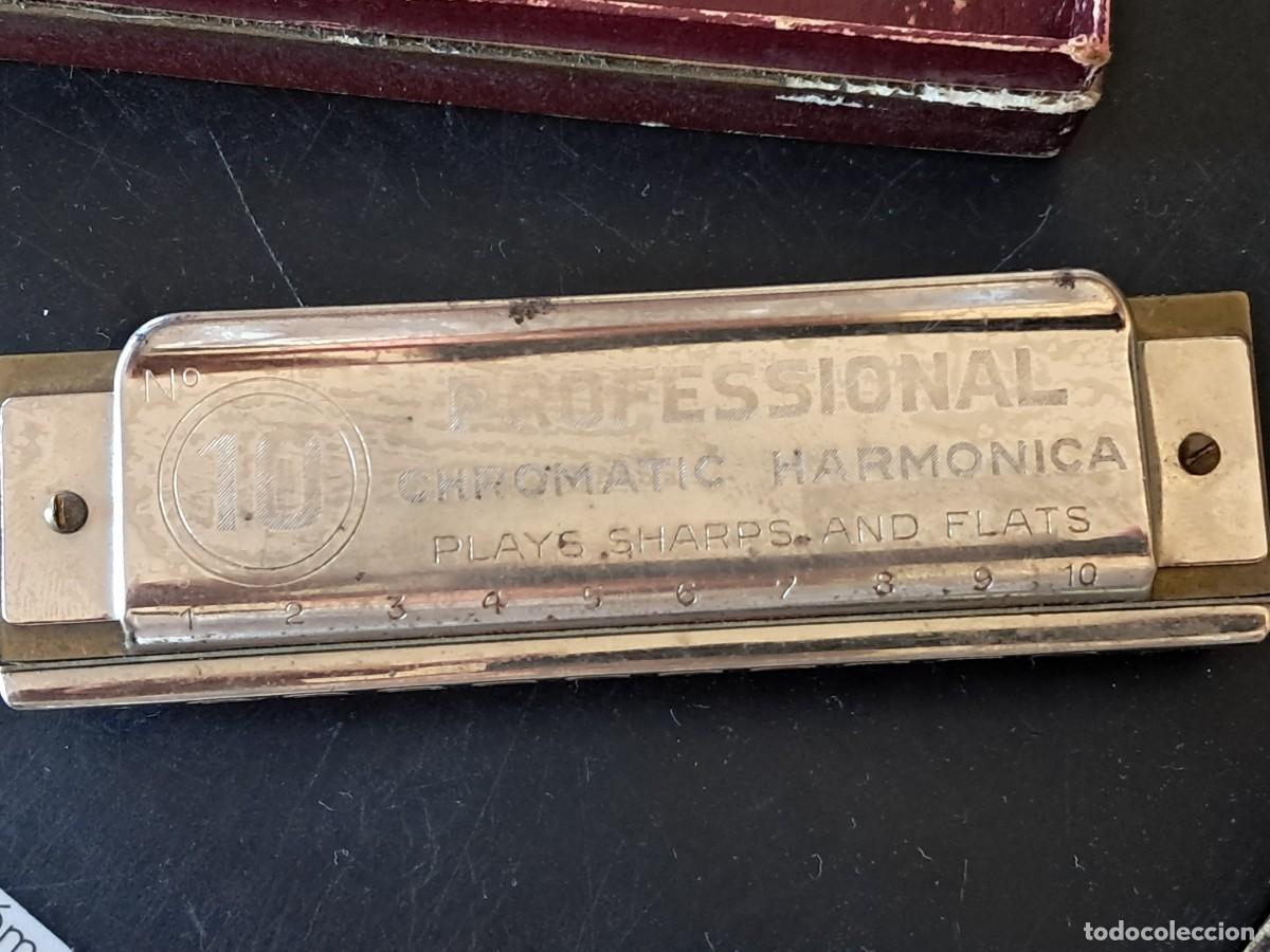 Instrumentos musicales: thorens professional chromatic N:10 harmonica - Foto 9