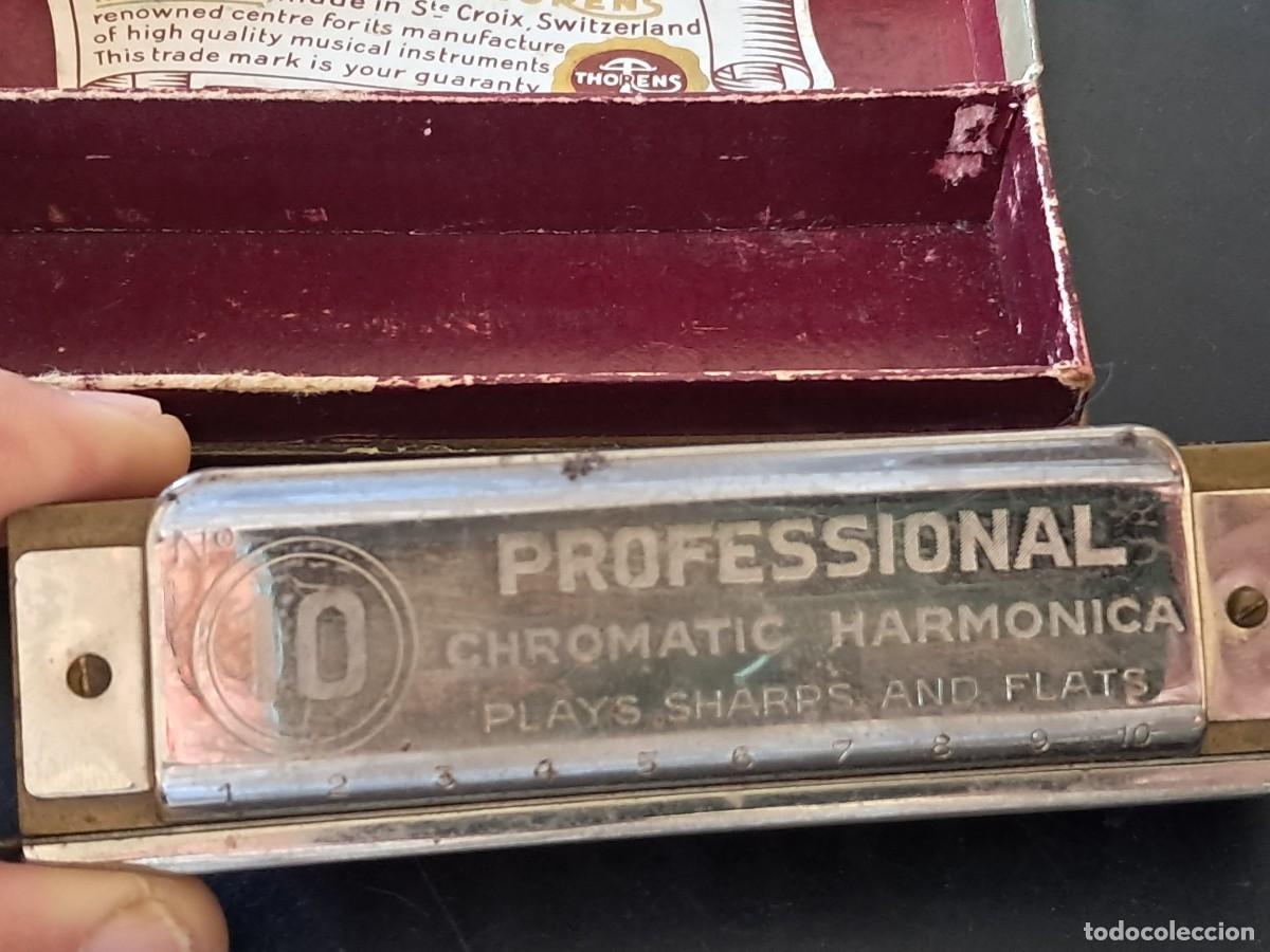 Instrumentos musicales: thorens professional chromatic N:10 harmonica - Foto 11