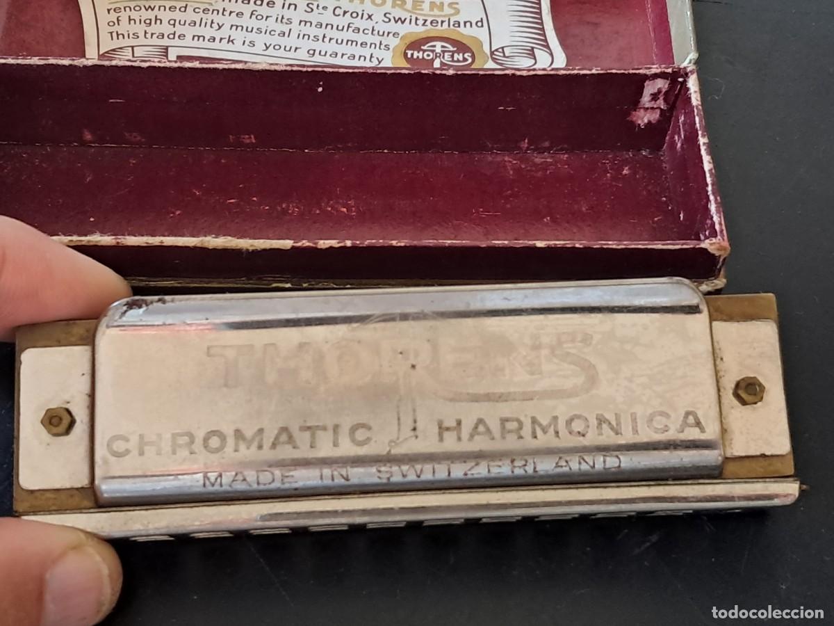 Instrumentos musicales: thorens professional chromatic N:10 harmonica - Foto 20