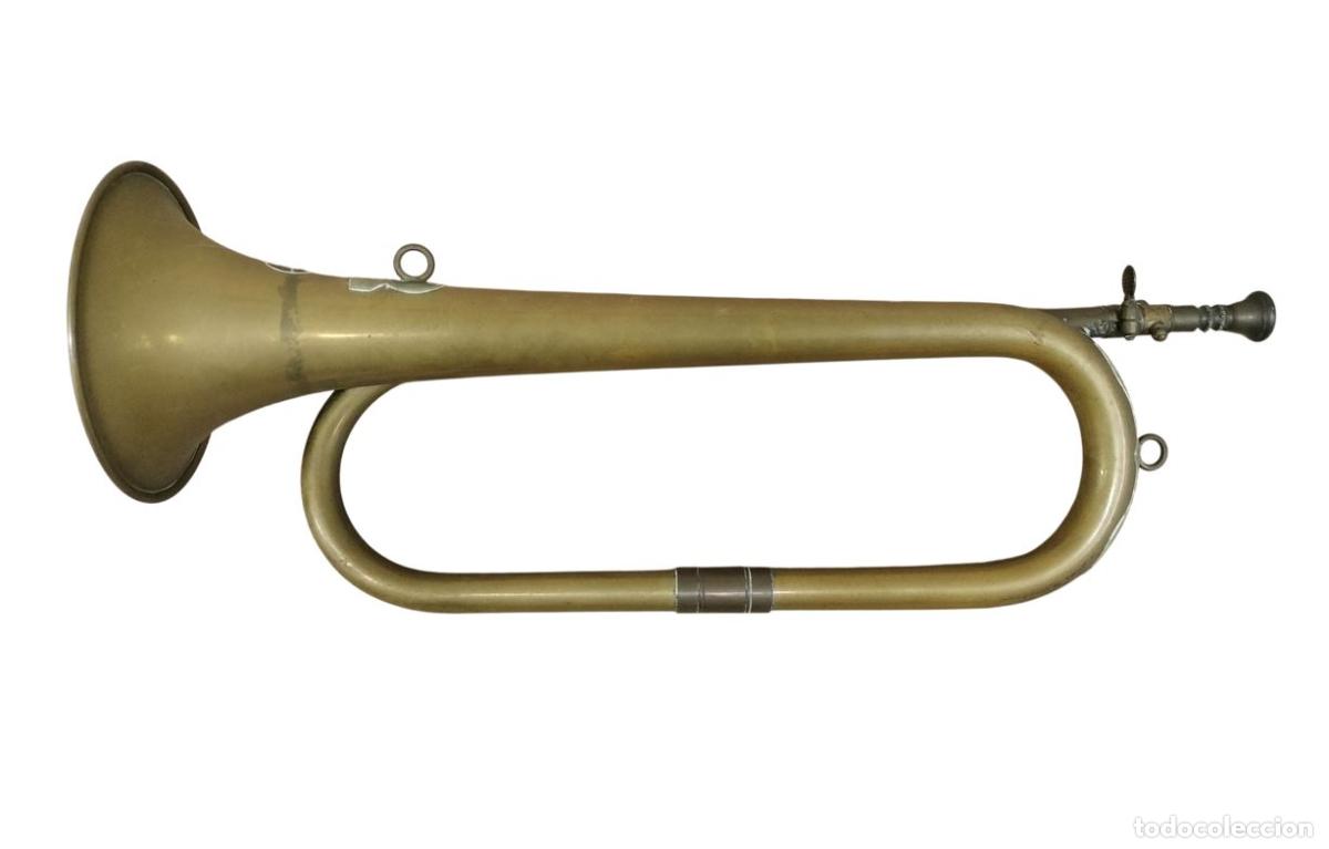 Instrumentos Musicais: CORNETA DE INFANTERIA. LAT&Oacute;N. WERIL. BRASIL, MEDIADOS DEL SIGLO XX.