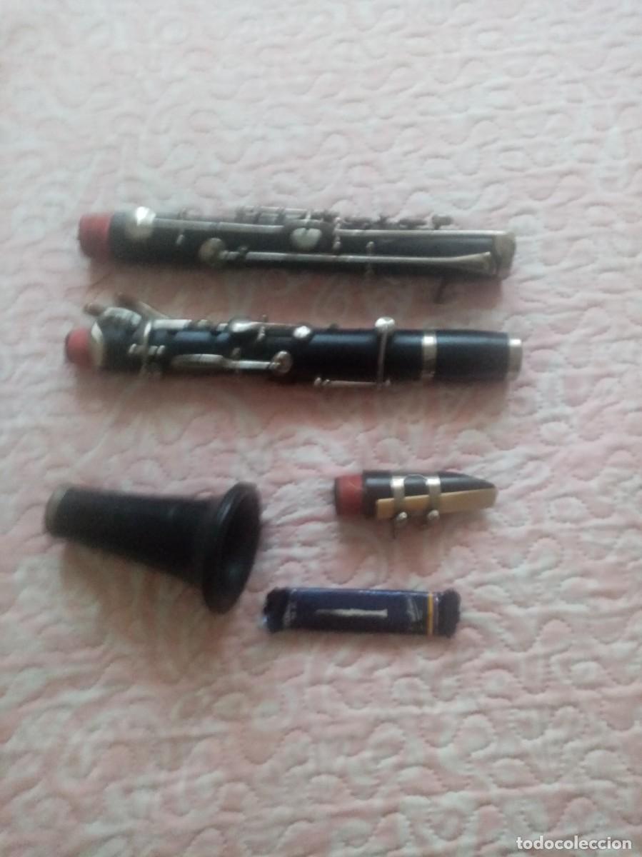 Instrumentos Musicais: CLARINETE MEDIDA 163 LARGO Y JUEGO DE CA&Ntilde;A