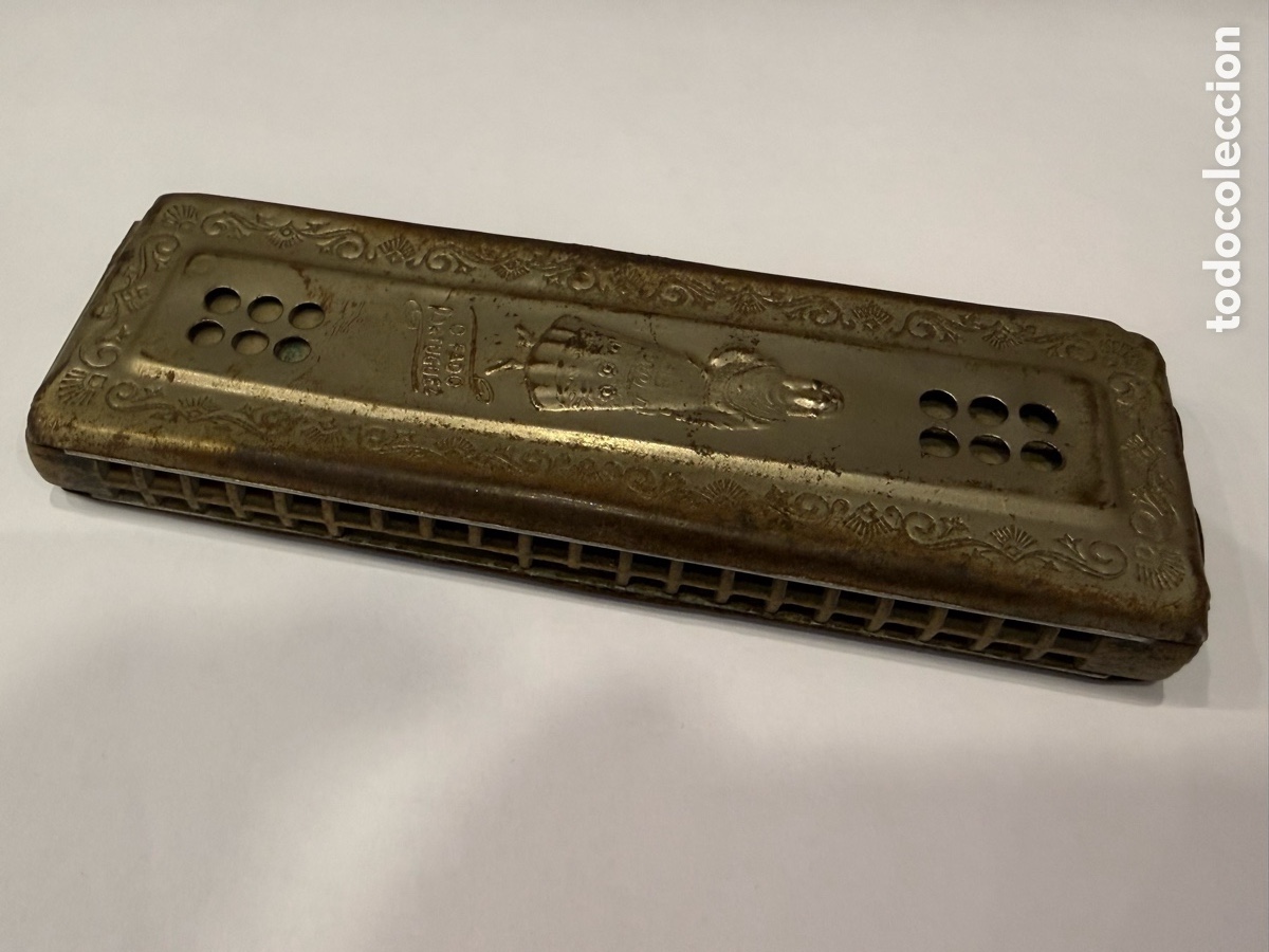 Instrumentos musicales: Antigua harmonica hohner o fado portuguez