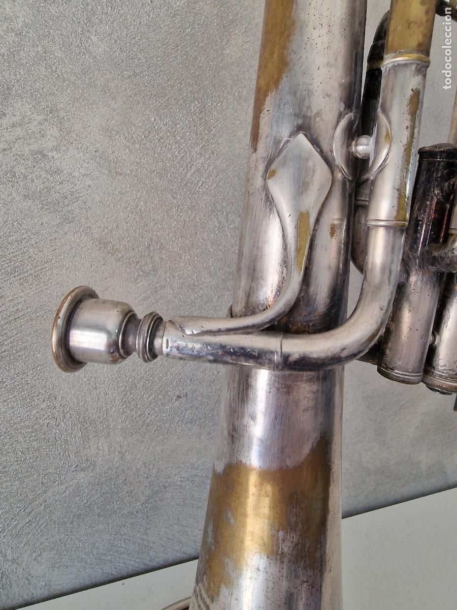 Instrumentos musicales: ANTIGUO BOMBARDINO PROTOTYPE BESSON AND CO - Foto 6