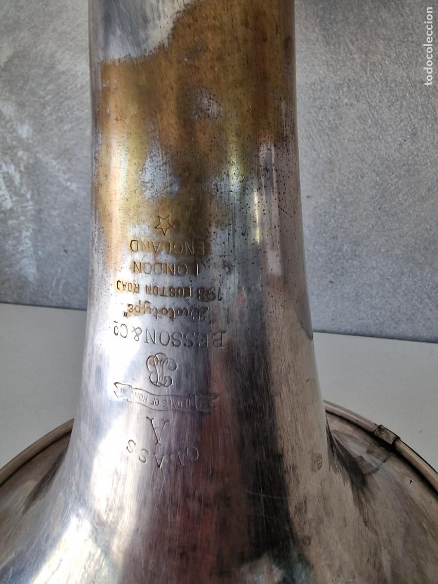 Instrumentos musicales: ANTIGUO BOMBARDINO PROTOTYPE BESSON AND CO - Foto 7