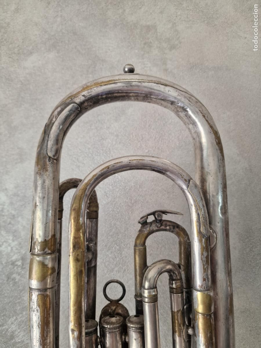 Instrumentos musicales: ANTIGUO BOMBARDINO PROTOTYPE BESSON AND CO - Foto 9