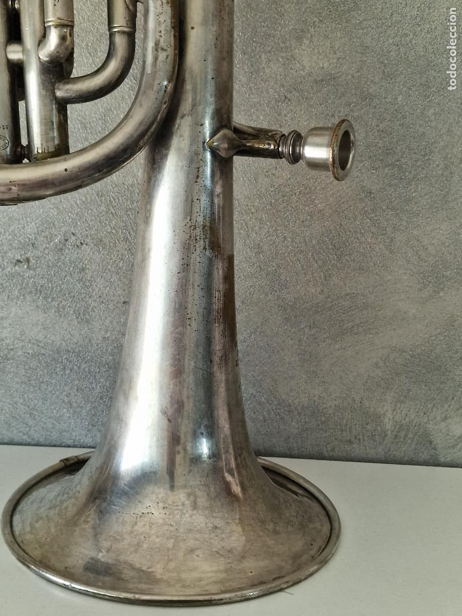 Instrumentos musicales: ANTIGUO BOMBARDINO PROTOTYPE BESSON AND CO - Foto 12