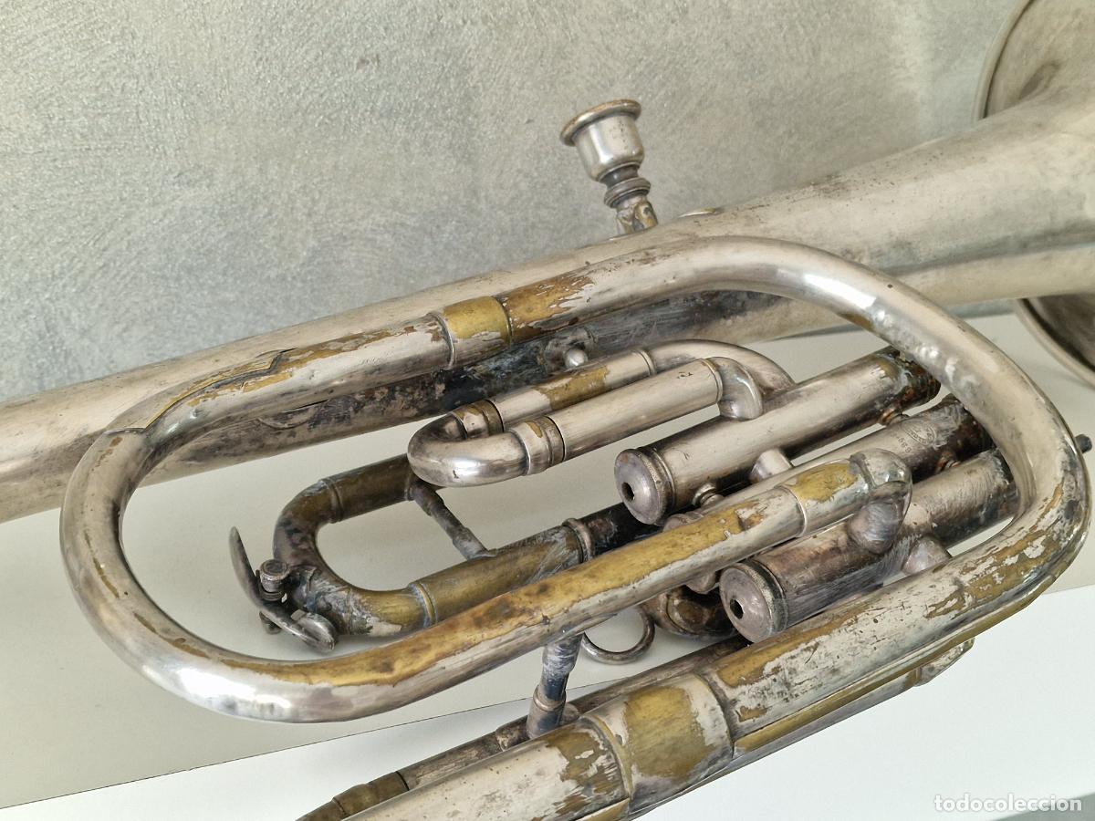 Instrumentos musicales: ANTIGUO BOMBARDINO PROTOTYPE BESSON AND CO - Foto 16