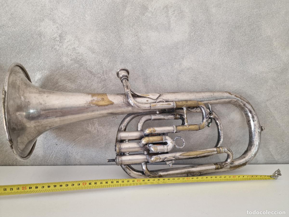Instrumentos musicales: ANTIGUO BOMBARDINO PROTOTYPE BESSON AND CO - Foto 20