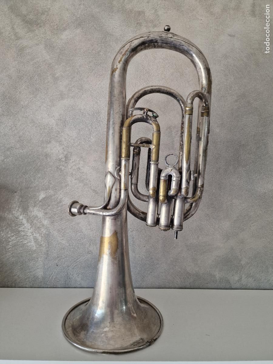 Instrumentos musicales: ANTIGUA BOMBARDINO PROTOTYPE BESSON AND CO