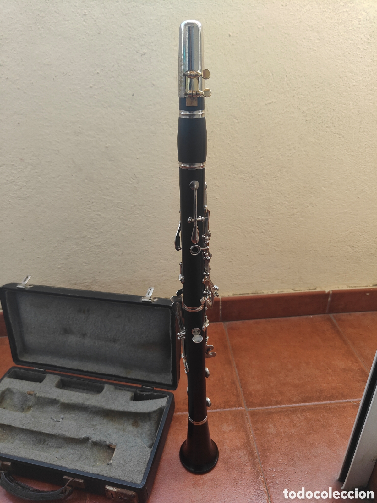 Instrumentos musicales: ANTIGUO CLARINETE DE FABRICACION SOVI&Eacute;TICA - Foto 4