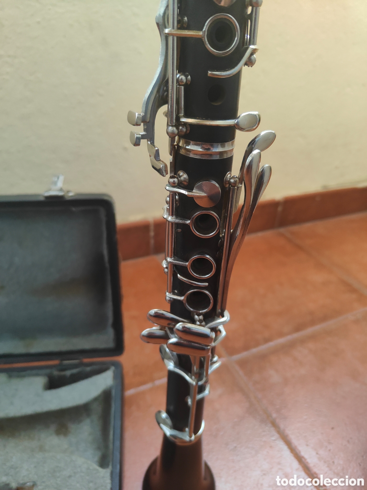 Instrumentos musicales: ANTIGUO CLARINETE DE FABRICACION SOVI&Eacute;TICA - Foto 8