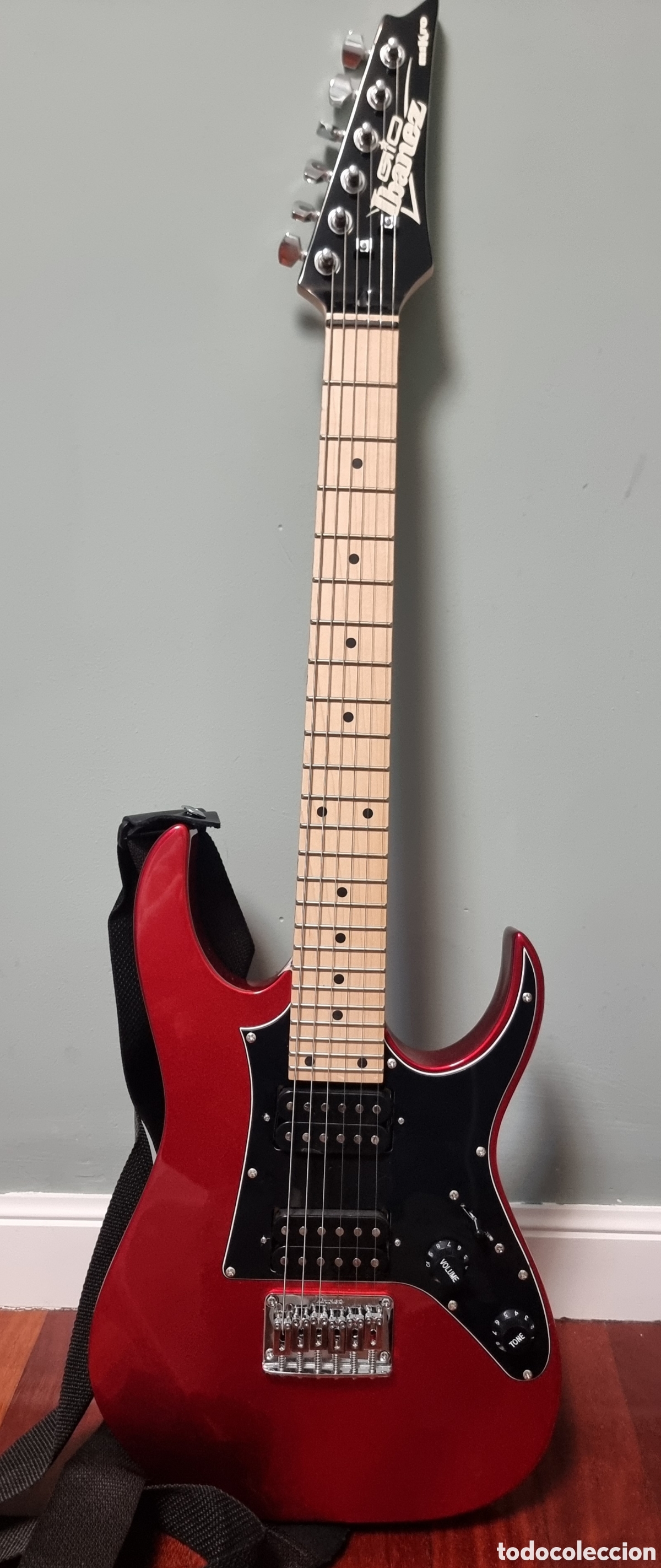 Instrumentos musicales: Guitarra el&eacute;ctrica Ibanez con funda