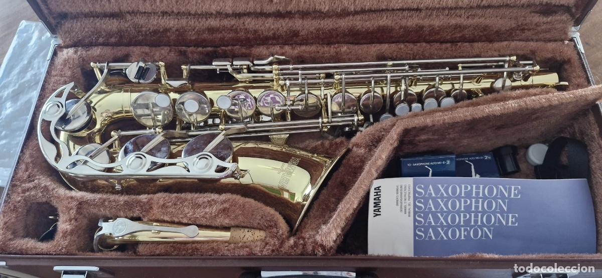 Instrumentos musicales: Saxof&oacute;n alto marca Yamaha