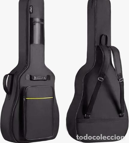 Instrumentos musicales: Funda para Guitarra ac&uacute;stica, Impermeable, Acolchada de alta calidad OFERTA