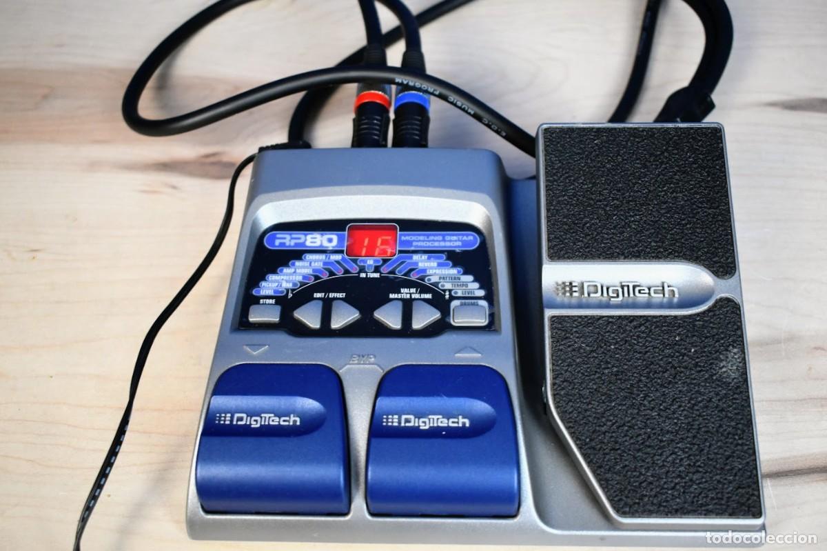 Instrumentos musicales: Pedalera multiefectos Digitech RP80 para guitarra el&eacute;ctrica