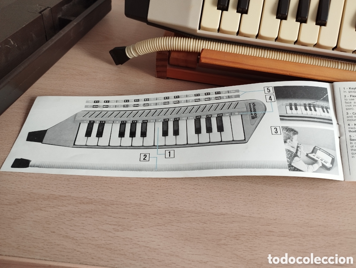 Instrumentos musicales: INSTRUMENTO MUSICAL DIAMONICA BONTEMPI - Foto 4